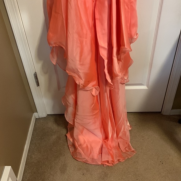 Laura silky evening dress - Picture 6 of 8